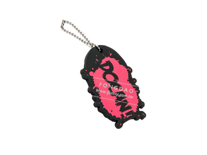 軟膠印刷工藝珠鏈吊飾