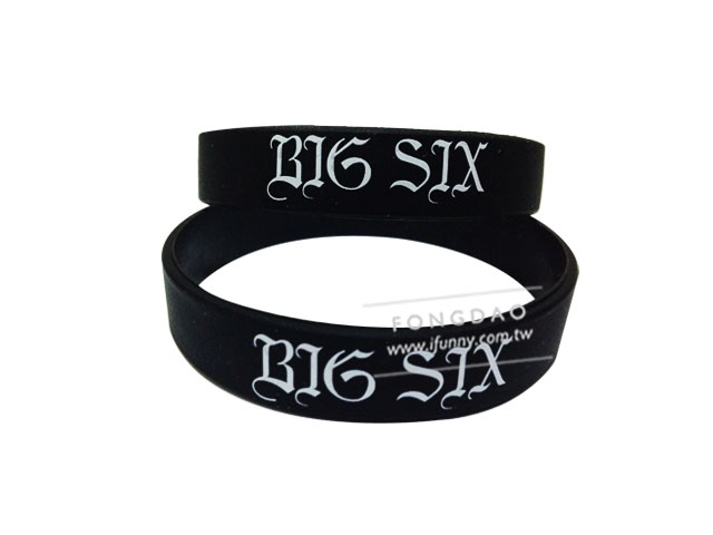 高質感印刷矽膠手環