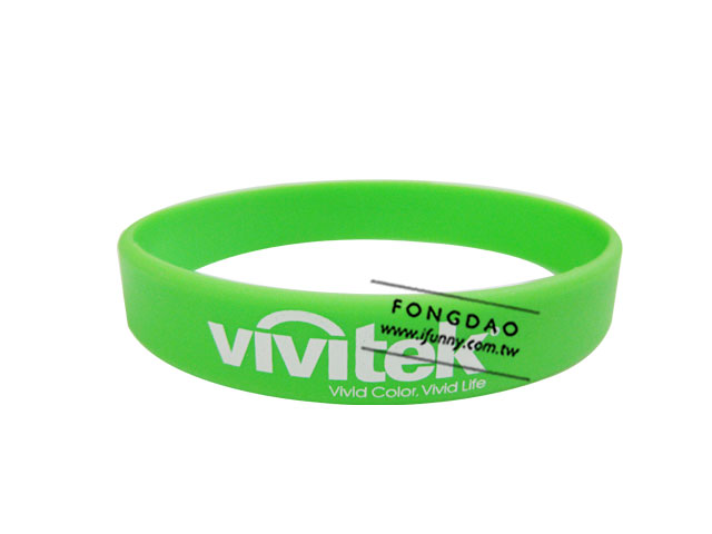 vivitek印刷矽膠手環